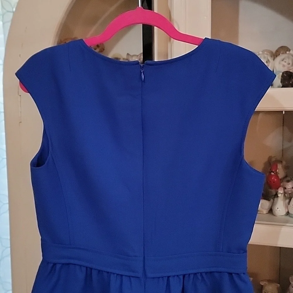 Tory Burch Royal Blue Jane Dress Women's Size 8